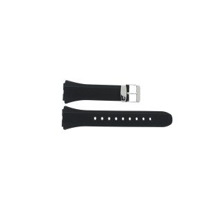 Correa de reloj Calypso K6063-3 Caucho Negro 20mm