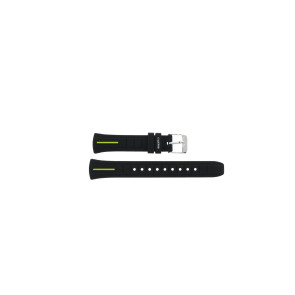 Correa de reloj Calypso k6068.5 Plástico Negro 7mm