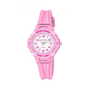 Correa de reloj Calypso K6070-1 Caucho Rosa 7mm