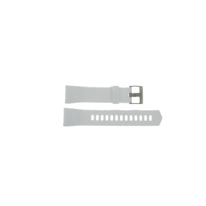Correa de reloj Reloj inteligente Calypso K8500 / K8500-2 Plástico Blanco 13mm