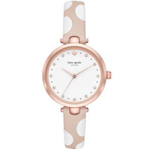 Correa de reloj Kate Spade New York KSW1450 Cuero Bicolor