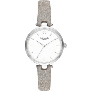 Correa de reloj Kate Spade New York KSW9041 Cuero Gris 16mm