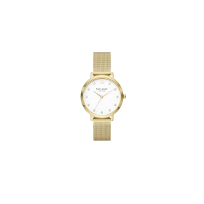 Correa de reloj Kate Spade New York KSW9056 Milanesa Chapado en oro 16mm