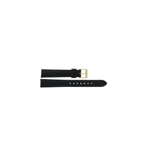 Correa de reloj Seiko 4N30-00H0 / SWR054P1 / L02J02CK0 Cuero Negro 14mm