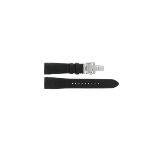 Correa de reloj Seiko 7D56-0AE0 / SNP143P1 / L0HC011J0 Cuero Negro 22mm