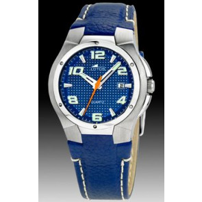 Correa de reloj Lotus 15382-2 Cuero Azul 13mm