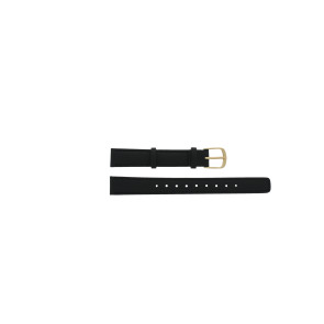 Correa de reloj Casio LA670WEA-1EF / LA670WEA-1 / 10433814 Cuero Negro 13mm