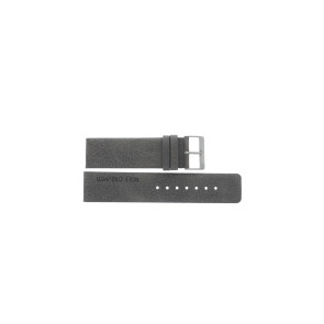 Correa de reloj Rolf Cremer LB010.13 / Turn / Excentrum Cuero Gris pardo 22mm