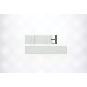 Correa de reloj Rolf Cremer LB010.09 / Turn / Excentrum Cuero Blanco 22mm