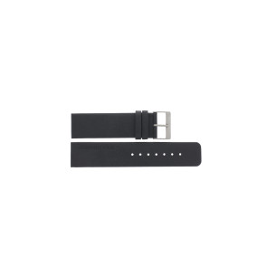 Correa de reloj Rolf Cremer LB010.01 / Turn / Excentrum Cuero Negro 22mm