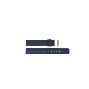 Correa de reloj Rolf Cremer LB098.05 / Spirale II Cuero Azul 16mm