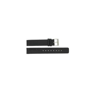 Correa de reloj Rolf Cremer LB098.01 / Spirale II Cuero Negro 16mm