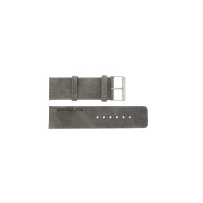 Correa de reloj Rolf Cremer LB103.13 / Big Turn / Viva Cuero Gris pardo 26mm