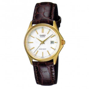 Correa de reloj Casio LTP-1183Q / 10094839 Cuero Marrón 15mm