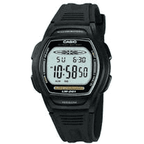 Casio correa de reloj 10177113 Plástico Negro 15mm 