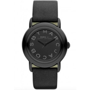 Correa de reloj Marc by Marc Jacobs MBM1186 Cuero Negro 18mm