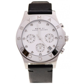 Correa de reloj Marc by Marc Jacobs MBM1189 Cuero Negro