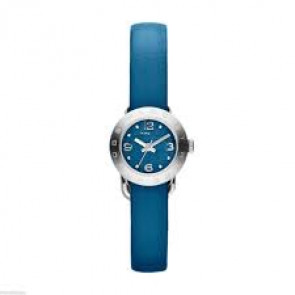 Correa de reloj Marc by Marc Jacobs MBM1289 Cuero Azul 10mm