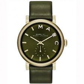 Correa de reloj Marc by Marc Jacobs MBM1328 Cuero Verde 10mm