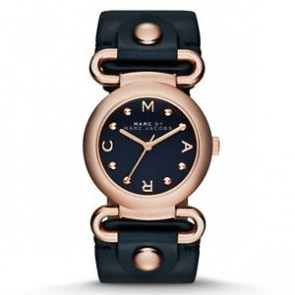 Correa de reloj Marc by Marc Jacobs MBM1334 Cuero Azul 24mm