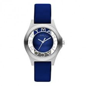 Correa de reloj Marc by Marc Jacobs MBM1337 Cuero Azul 16mm