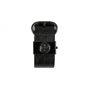 Correa de reloj Marc by Marc Jacobs MBM1395 Cuero Negro 30mm