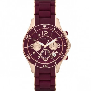 Correa de reloj Marc by Marc Jacobs MBM2596 Acero Rojo 20mm