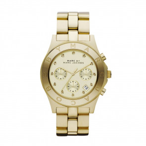 Correa de reloj Marc by Marc Jacobs MBM3101 Acero inoxidable Chapado en oro 20mm