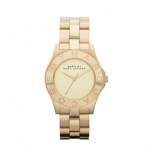 Correa de reloj Marc by Marc Jacobs MBM3126 Acero Chapado en oro 18mm