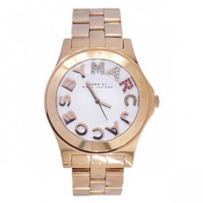 Correa de reloj Marc by Marc Jacobs MBM3138 Acero inoxidable Rosado 20mm