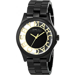 Correa de reloj Marc by Marc Jacobs MBM3255 Acero Negro