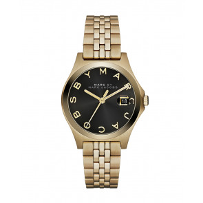 Correa de reloj Marc by Marc Jacobs MBM3321 Acero inoxidable Chapado en oro 14mm