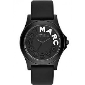 Correa de reloj Marc by Marc Jacobs MBM4025 Silicona Negro 21mm