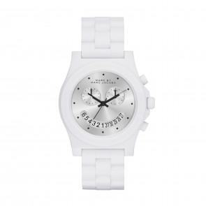 Correa de reloj Marc by Marc Jacobs MBM4573 Plástico Blanco 20mm