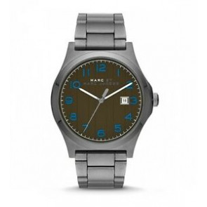 Correa de reloj Marc by Marc Jacobs MBM5044 Acero Gris antracita 22mm