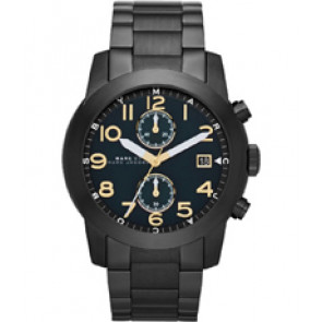 Correa de reloj Marc by Marc Jacobs MBM8606 Acero Negro 24mm