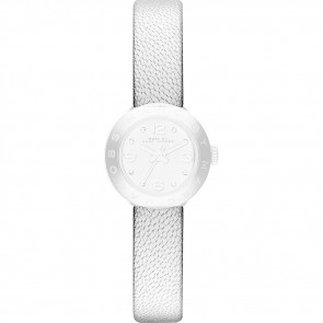 Correa de reloj Marc by Marc Jacobs MBM9043 Cuero Blanco 10mm