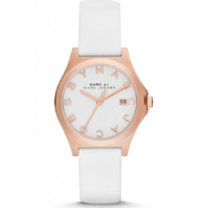 Correa de reloj Marc by Marc Jacobs MBM9057 Cuero Blanco 14mm