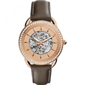 Correa de reloj Fossil ME3151 Cuero Marrón 16mm