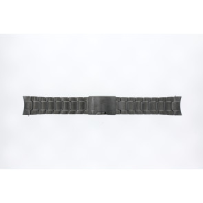 Correa de reloj Fossil ME3172 Acero Gris antracita 22mm