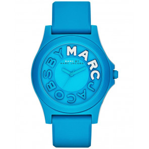 Correa de reloj Marc by Marc Jacobs MBM4024 Silicona Azul 20mm