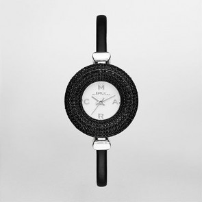 Correa de reloj Marc by Marc Jacobs MJ1429 Cuero Negro 8mm