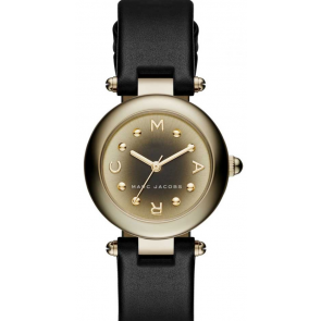Correa de reloj Marc by Marc Jacobs MJ1467 Cuero Negro 14mm