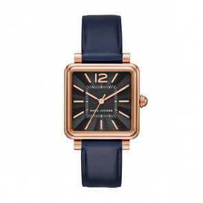 Correa de reloj Marc by Marc Jacobs MJ1523 Cuero Azul 16mm