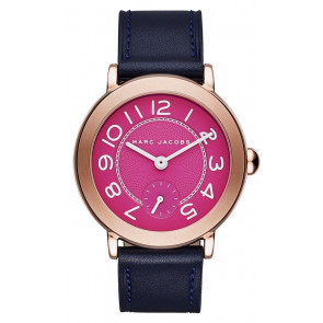 Correa de reloj Marc by Marc Jacobs MJ1556 Cuero Azul 18mm