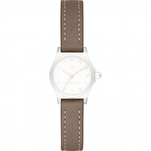 Correa de reloj Marc by Marc Jacobs MJ1625 Cuero Gris 10mm