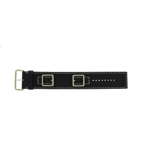 Correa de reloj Marc by Marc Jacobs MJ1630 Cuero Negro 18mm