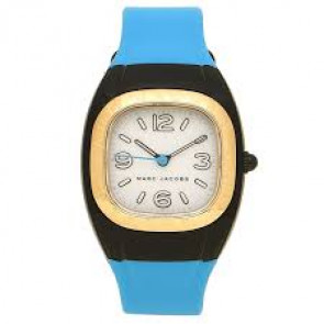 Correa de reloj Marc by Marc Jacobs MJ1649 Silicona Azul