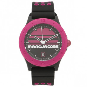 Correa de reloj Marc by Marc Jacobs MJ1652 Silicona Negro 18mm