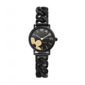 Correa de reloj Marc by Marc Jacobs MJ3596 Acero inoxidable Negro 14mm